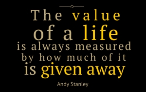 The value of a life